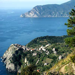 The land of Cinque Terre