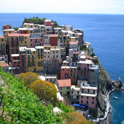 The land of Cinque Terre